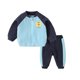 thumbnail image 1 of Gibobby Conjunto para bebé niña Niños Manga larga Lindos animales de dibujos animados Abrigos Outwear Patchwork Sudadera Pantalones Pantalones Chándal Conjunto de(Azul,6-12 Meses), 1 of 3
