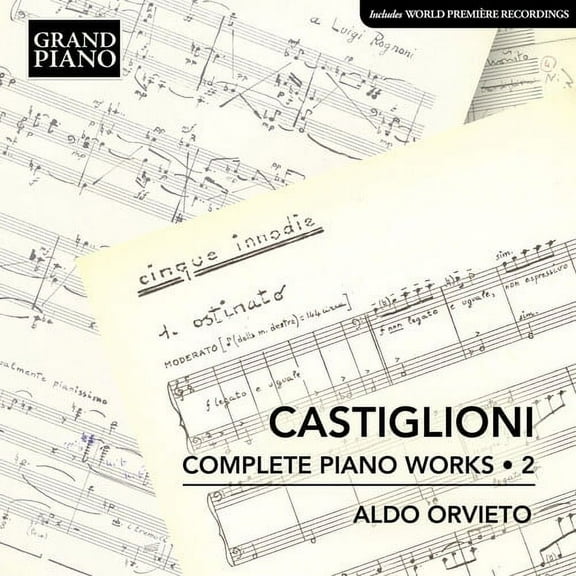 Aldo Orvieto - Complete Piano Works, Vol. 2 - Classical - CD