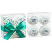 Freida and Joe Bath and Body Gift Set for Her 4 Pc Ultimate Aromatherapy Bath Bombs Set Mother's Day Gifts for Mom