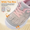 thumbnail image 3 of Barerun Toddler Shoes Boys Girls Wide Toe Box Walking Shoes,Non Slip,Pull-On, 3 of 8