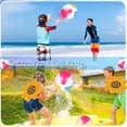 thumbnail image 4 of Inflatable Beach Ball - Blow Up Panel Beach Ball Swimming Kids 20/24in/, 4 of 8