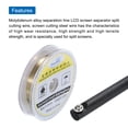 thumbnail image 4 of Uxcell 100m Molybdenum Screen Cutting Wire Line with Handle Phone LCD Cutting Wire Glass Separate Repair Tool,0.04mm, 4 of 5