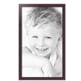 thumbnail image 2 of ArtToFrames 17" x 29" Cherry Picture Frame, 17x29 inch Red Wood Poster Frame (WOM-4095), Pack, 2 of 8