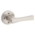 thumbnail image 3 of Kwikset Katella Interior Privacy Door Handle With Lock Door Lever For Bathroom And Bedroom Satin Nickel Reversible Keyless Push Button Lock Door Lever With Microban Protection, 3 of 5