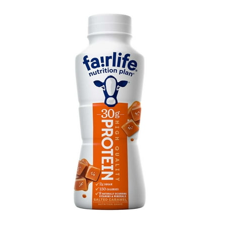 Fairlife Nutrition Plan 30g Protein Shake, Salted Caramel, 11.5 fl oz