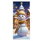 thumbnail image 2 of Uuiauoio Christmas Door Cover Decorations Set with Patterns Holiday Party Festival Scene Hanging Cloth for Front Door Indoor Wall Fireplace Mantel Christmas Tree Background Decor, 2 of 6