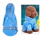 thumbnail image 4 of Impermeable para Perros perfecl Ligero Chaqueta de lluvia Reflectante con Capucha azul L, 4 of 6
