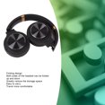 thumbnail image 4 of Headphones, Black Foldable  Headset Professional Noise Canceling  For Travel For Daily, 4 of 8