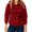 Red, variant on Womens Pet Carrier Sweater Cat Dog Pouch Hoodies Animal Holder Long Sleeve Hood Sweatshirt | Lightweight Shirt, for Pet Lovers Home Park Walking Short Trips