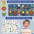 thumbnail image 4 of Set de recuerdos de fiesta SunnyMemory con temática espacial, 230 unidades, para niños, 4 of 7