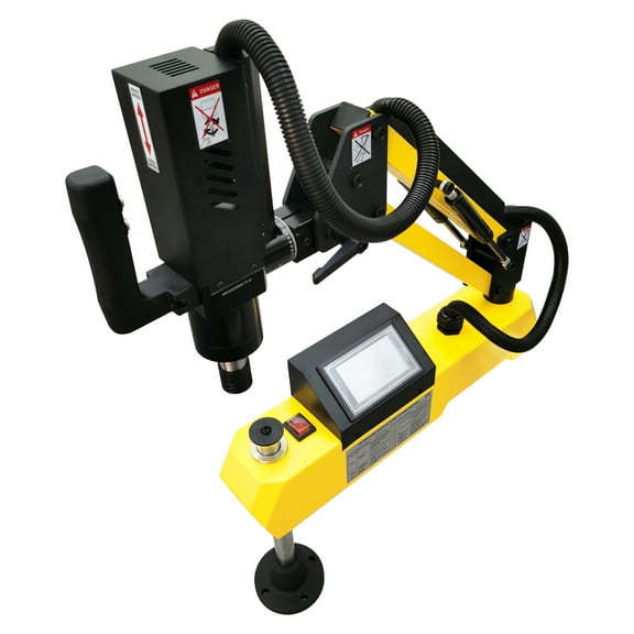 M3-M16 Electric Tapping Machine 360° Universal Touch Tapping Machine with Chucks 110V