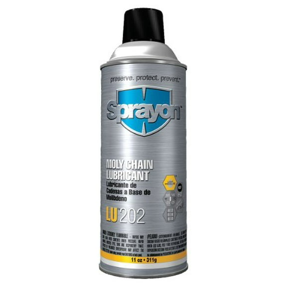 / LU202 Moly Chain Lubricant 11 oz Aerosol, SKU #S00202000