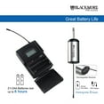 thumbnail image 5 of Blackmore Pro Audio Bmp-16 Dual Portable Dynamic Lapel UHF Microphone System, 5 of 9