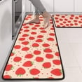 thumbnail image 2 of Kitchen Rugs Sets Of 2,Strawberry Plants Fruit Heart Anti Fatigue Kitchen Mat Rugs Non Slip Washable,Decorative Kitchen Floor Mats for Kitchen,Sink,Laundry,17"x47"+17"x47", 2 of 5