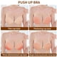 thumbnail image 2 of Sostén Adhesivo Ovlospa Copa B de Silicona Invisible Push-Up Nude, 2 of 7