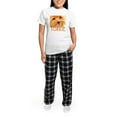 thumbnail image 5 of CafePress - Yorkie Women's Light Pajamas - Women's Short Sleeve Print T-Shirt and Pants Light Cotton Pajama Set, 5 of 7