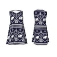 thumbnail image 3 of Bixox elephants Print Women's Sleeveless A-Line Dress with Pockets, Casual Knee-Length Tank Dress for Summer-Medium, 3 of 7
