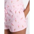 thumbnail image 4 of Way to Celebrate Women's Pointelle Pajama Set, 2-Piece, Sizes XS-3X, 4 of 5
