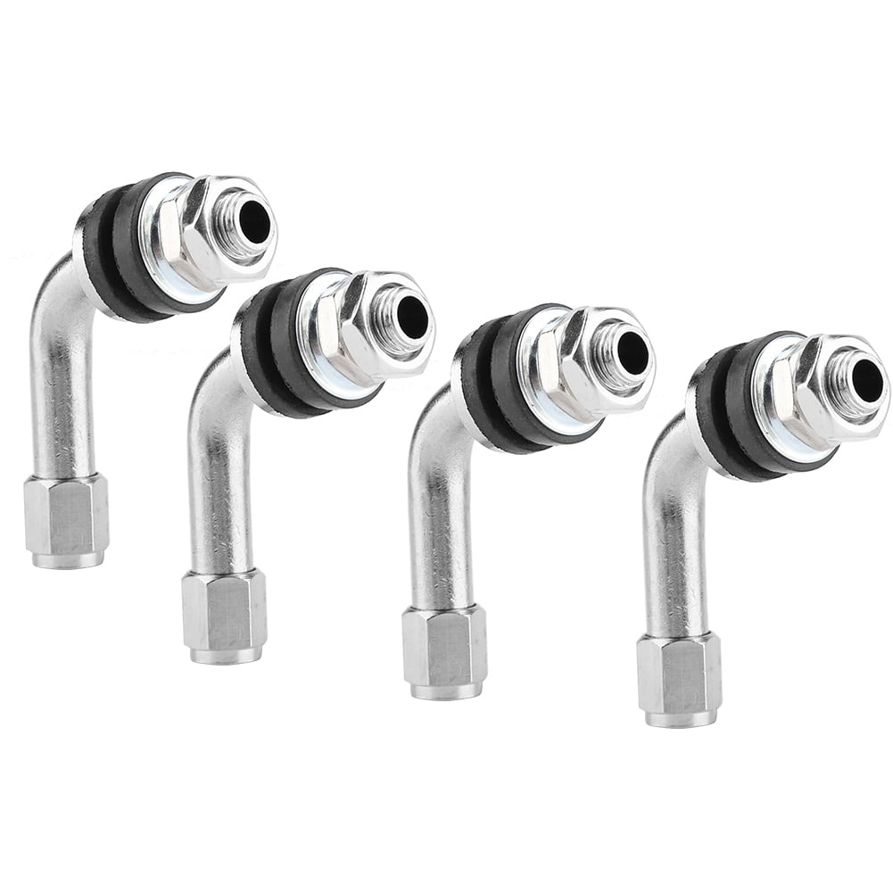 Fyydes 90 Degree Tire Valve Stem,4pcs 90 Degree Angle Tire Valve Stems