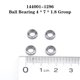 thumbnail image 2 of 24X 144001-1296 Cojinete para 144001 1/14 4Wd Rc Accesorios de Actualización de Repuestos de Coche, 4X7X1.8, 2 of 5