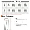 thumbnail image 3 of ABATAB Pants for Women Drawstring Solid Wide Leg Trousers Trendy Elastic Waisted Cotton Linen Summer Casual Pants, 3 of 5