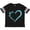 Football Black and White, variant on Inktastic Paw Print Heart Boys or Girls Toddler T-Shirt
