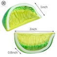 thumbnail image 4 of 20/10pcs Fake Lemon Block Artificial Fruit Wedge Slice Simulation Lifelike Fake Lemon Blocks Fruit Model for Home Party Kitchen Decoration, 4 of 9