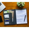 thumbnail image 2 of Work from Home Padfolio with Writing Notebook, Black, 9.75" x 12.25", 2 of 8