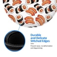 thumbnail image 5 of Disketp Sushi Roll Small Mouse Pad 7.9x7.9 Inches,Washable Round Mousepad For Office Laptop Computer,Non-Slip Rubber Base Mouse Pads For Wireless Mouse, 5 of 9