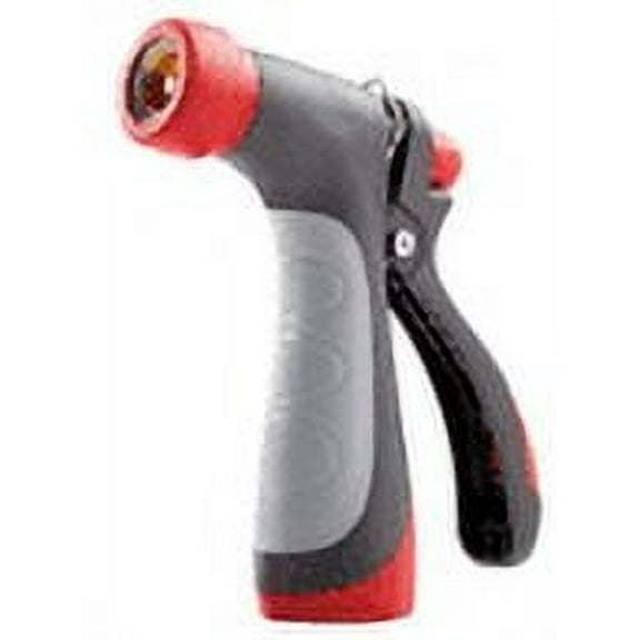 Gilmour Pro Cleaning Nozzle - Rear Control, 100 PSI, 160 Degree Hot Water, Flow Control Dial- Red and Gray