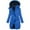 Blue, variant on Women's Long Waterproof Windproof Winter Coat, Hooded Fleece Lined Parka with Thermal Insulation, Plus Size Extended Length Jacket for Women, Stormproof Outerwear for Harsh Weather Conditions Beige L