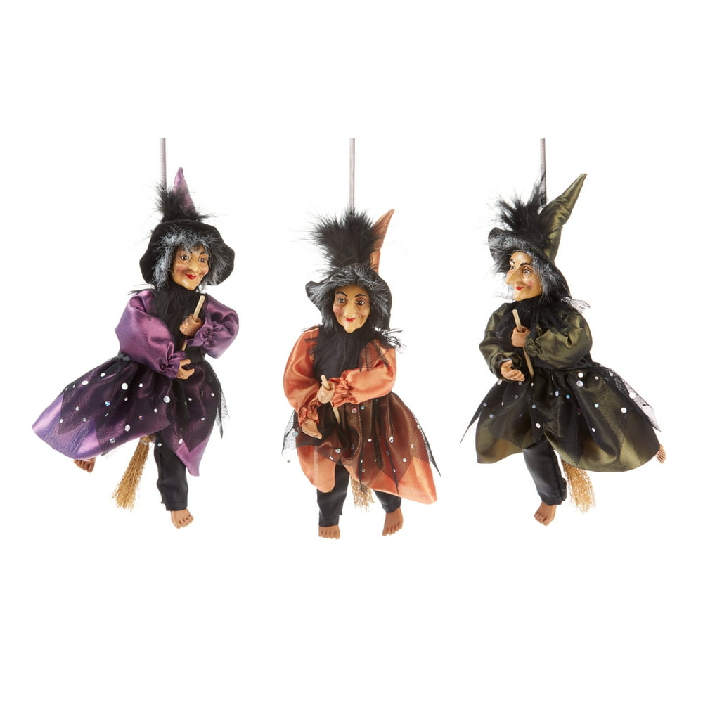 resin witch figurines