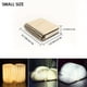 thumbnail image 3 of Creative Folding Book Light Led Small Night Light Rechargeable Three-color Changing Light Soft Light Eye Protection Table Lamp Decor Lighting Bedroom Decorative Lights, 3 of 5
