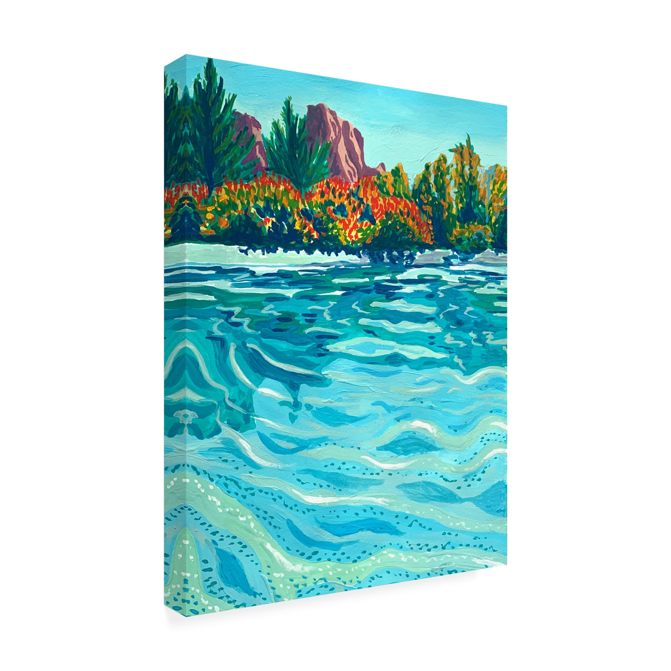 Trademark Fine Art Key and Sea Sedona Canvas Wall Art