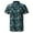 Green, variant on IROINNID Hawaiian Shirt for Men Hawaiian Short Sleeve Beach Shirt Printed Summer Button Down Shirts,Multicolor