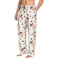 thumbnail image 6 of Hirioo Milk Tea for Women's PJ Pajama Pants Sleep Pants Women's Home Trousers with Pockets,S-3XL-XX-Large, 6 of 6