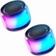 thumbnail image 1 of wonima11 Portable Bluetooth Speakers with Colorful Lights, Loud Sound, Small Bluetooth Speaker with Wireless Stereo Pairing, Mini Gifts for Kids, Teen, Girls, Boys, Women(2 Units), 1 of 1