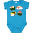 thumbnail image 3 of Inktastic Sushi with Faces Boys or Girls Baby Bodysuit, 3 of 5
