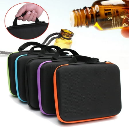 30 Bottle Essential Oil Carrying Case Cases For Oils Portable Handle Bag Travel And Home Sy Zippers Holds 5ml Storage