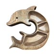 thumbnail image 4 of Bandeja de madera dividida para servir, multifuncional, tabla de charcutería Dolphin, madera para alimentos Estilo B, 4 of 9