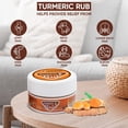 thumbnail image 4 of HERBOGANIC Turmeric Rub | Infused with Soothing Properties | Crafted to Provide Comfort to Joints, Muscles, Shoulders and Beyond | 3.5 oz, 4 of 6