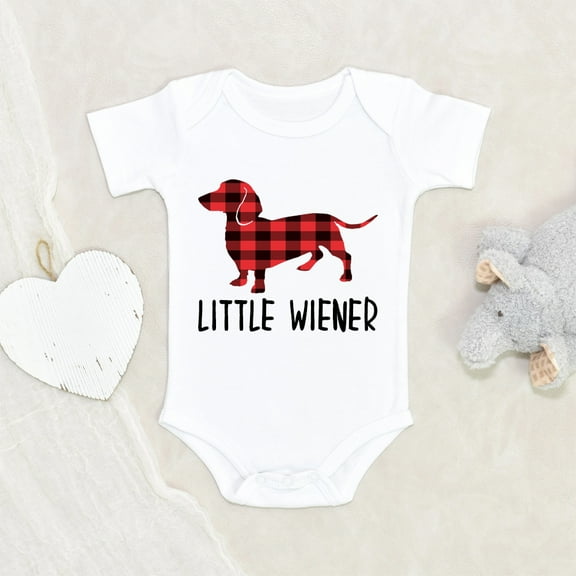 Cute Dachshund Clothes - Little Wiener Baby Clothes - Animals Baby Clothes - Dog Themed Clothes