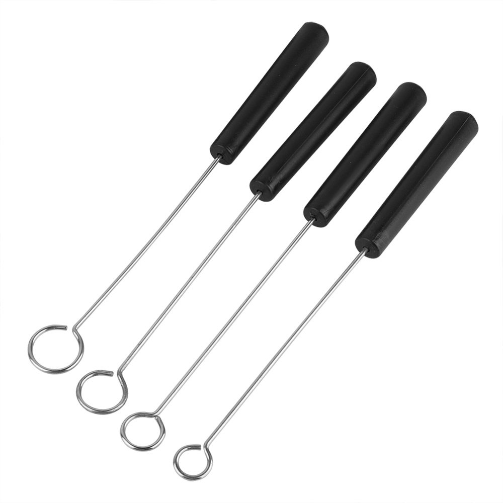 Tebru Stainless Steel Chocolate Fork, Chocolate Fork,10Pcs DIY Baking
