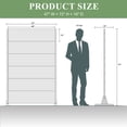 thumbnail image 5 of MAYEERTY Privacy Screen Fence, Heavy Duty Fence Privacy Screen Outdoor 72x47x16in 6-Piece Set, 5 of 5