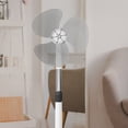 thumbnail image 1 of CATIEBYE Fan Leaf Replacement Light Grey Plastic Replacement 2pcs Aerodynamic Design For Home Users, 1 of 8