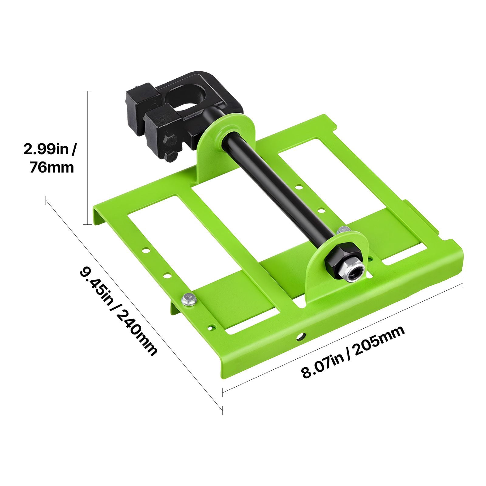 Chainsaw Mill Vertical Lumber Cutting Guide, Adjustable Width Cast Iron Carbon Steel, 1.5kg Lightweight Portable for Wood Milling Hardwood