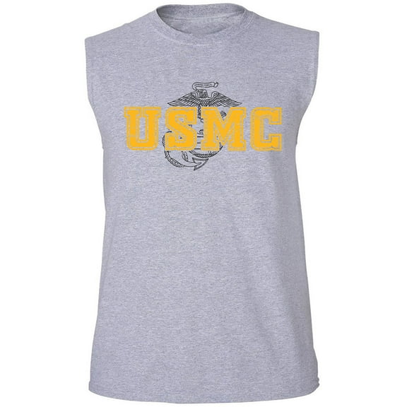 USMC Eagle, Globe & Anchor Adult Sleeveless Tee
