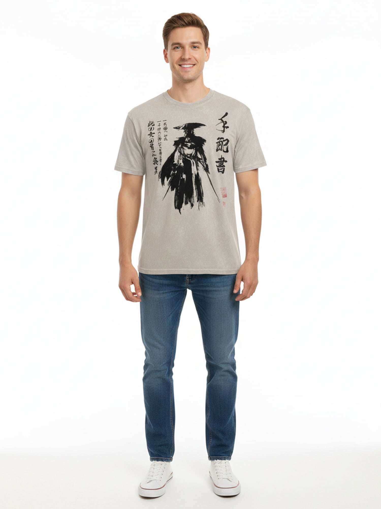 Ghost of Yotei, Men's & Big Men's Graphic Tee, Sizes SM-3XL