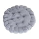 thumbnail image 2 of Cojín redondo para silla, decorativo, moderno, grueso, para decoración del hogar Gris claro, 2 of 9