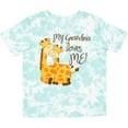thumbnail image 3 of Inktastic My Grandma Loves Me Boys or Girls Toddler T-Shirt, 3 of 5